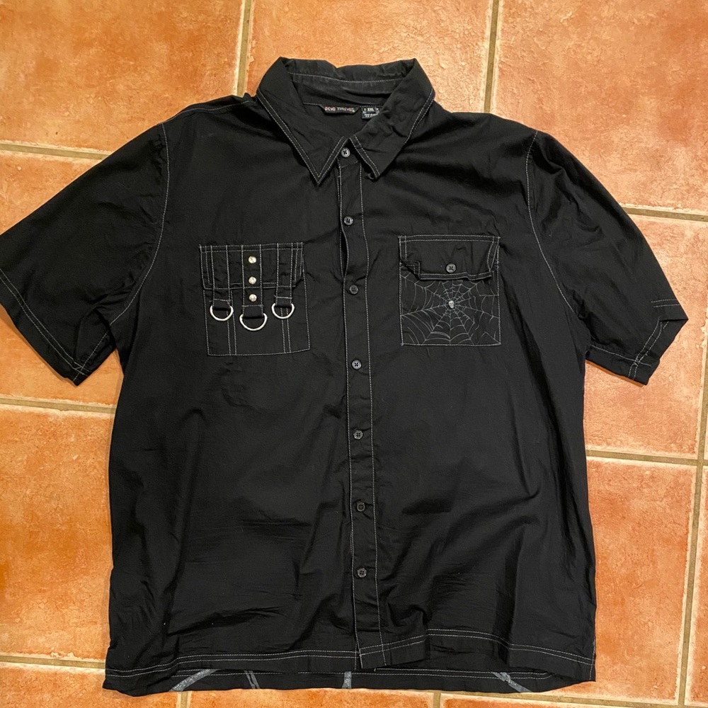 Dead threads goth industrial club shirt